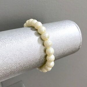Ivory bead bracelet